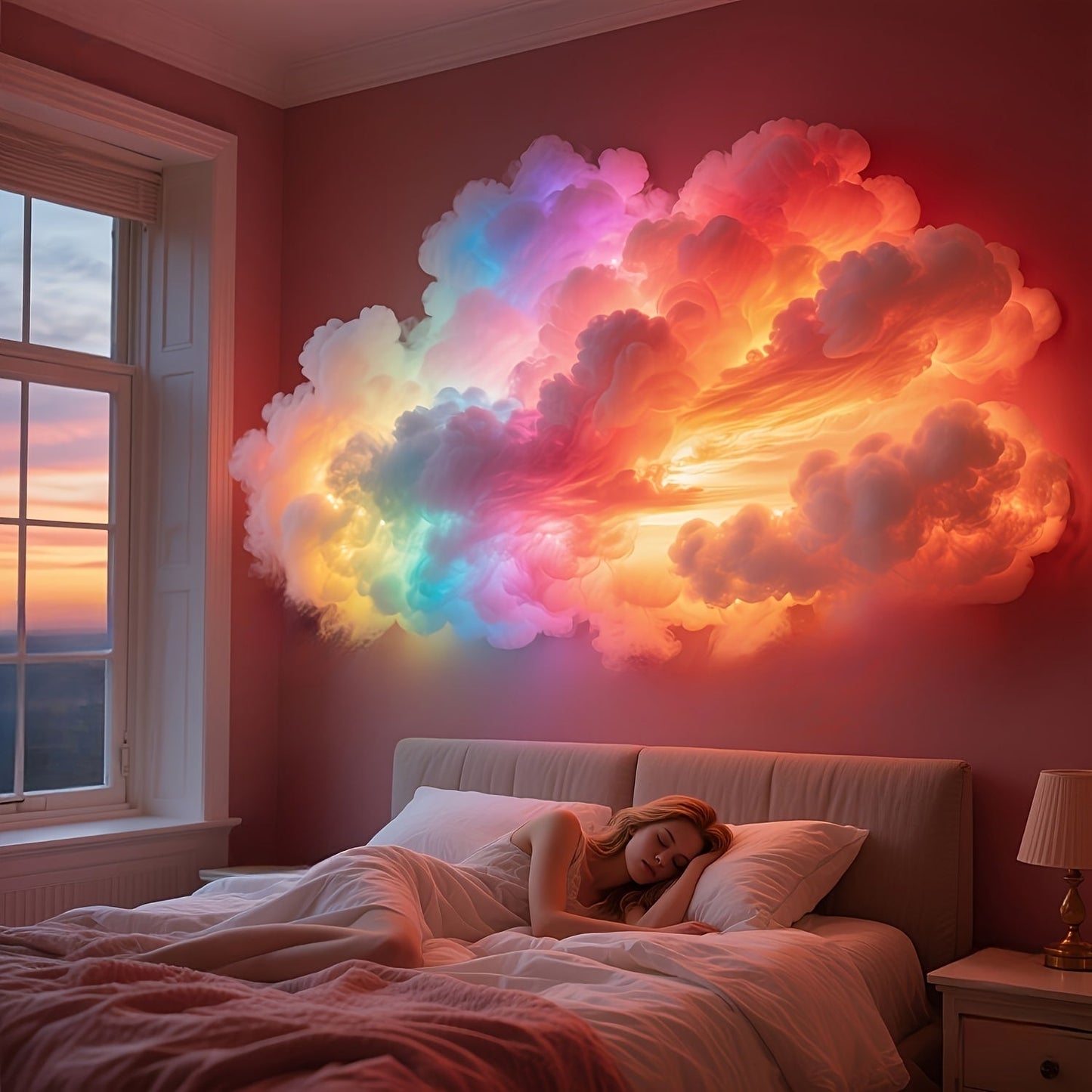 3D LED Night Light - Thunder Cloud - CasaBloom