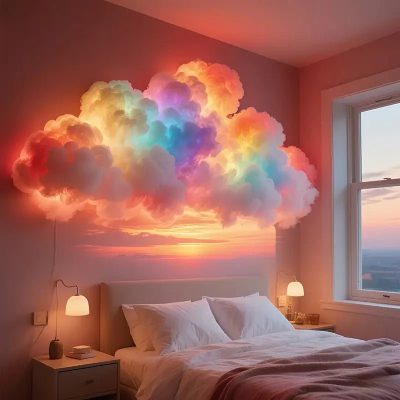 3D LED Night Light - Thunder Cloud - CasaBloom