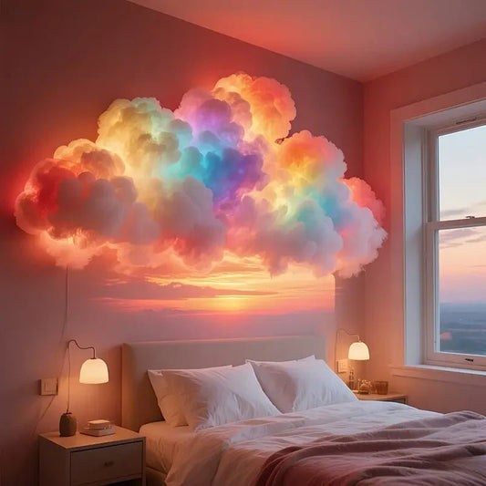 3D LED Night Light - Thunder Cloud - CasaBloom