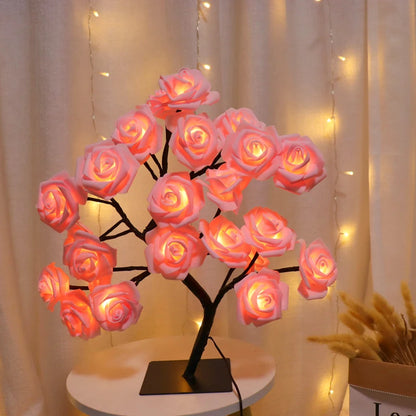 Table Lamp | Rose Light String | Tree Night Lights | USB Powered Lighting