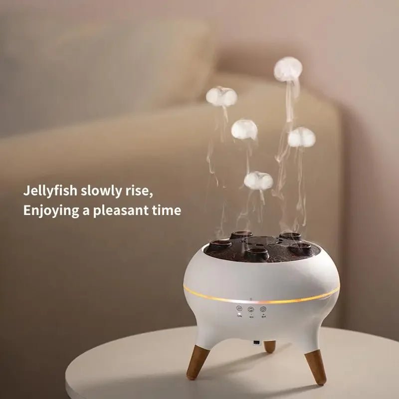 Dynamic Jellyfish 250ml Air Humidifier with Essential Oil and Remote Control for Bedroom - CasaBloom