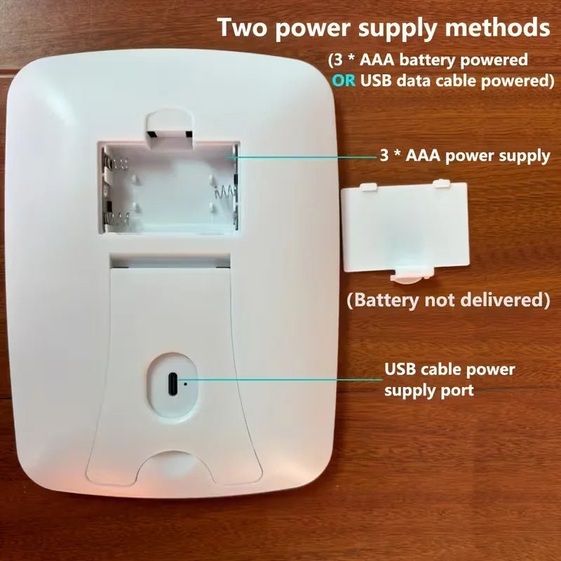 Mirror with LED backlight and stand, touch screen - CasaBloom